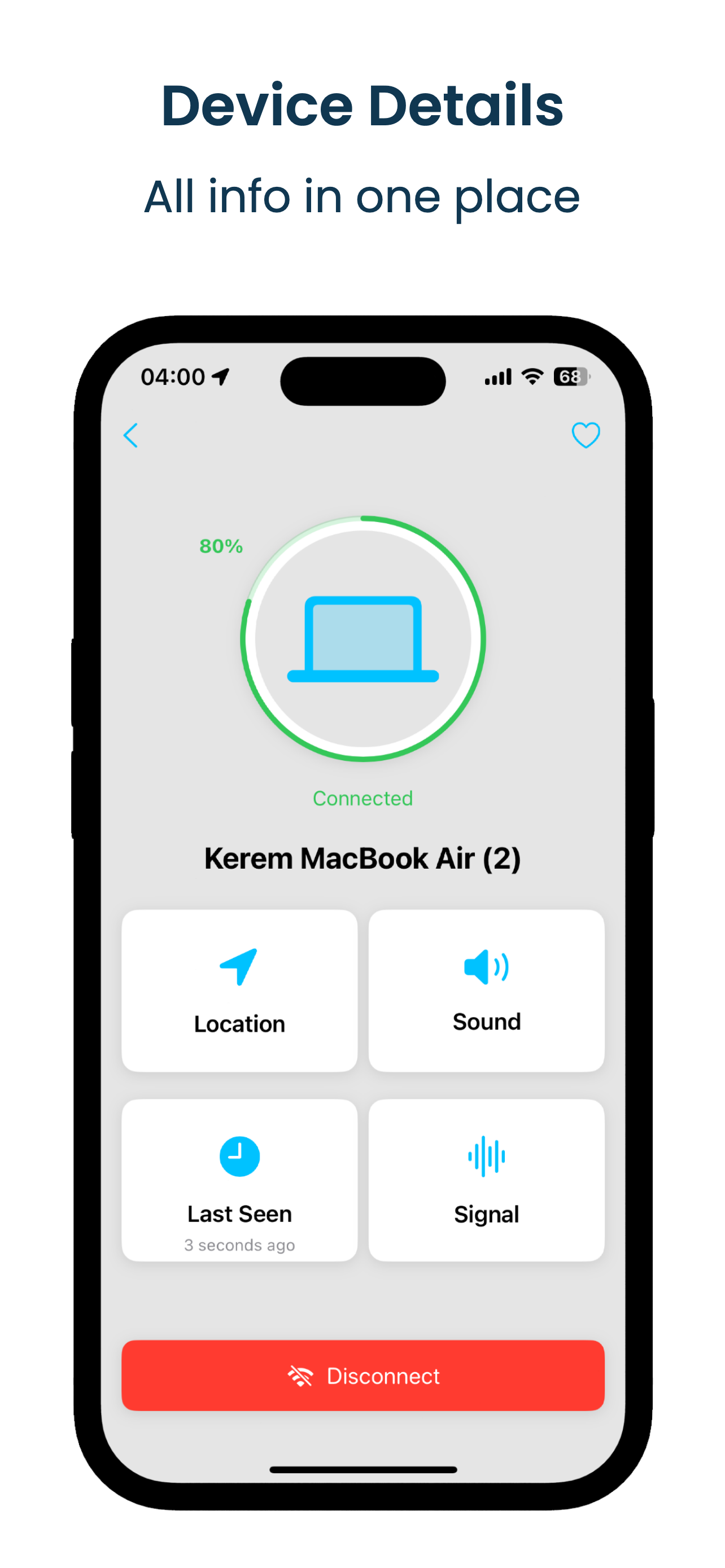 Bluetooth Tracker Screenshot 2